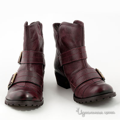 Ботинки Capriccio, цвет цвет бордовый