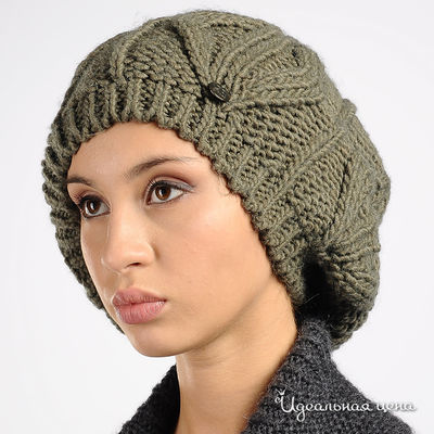 Берет Gaudi, цвет цвет хаки