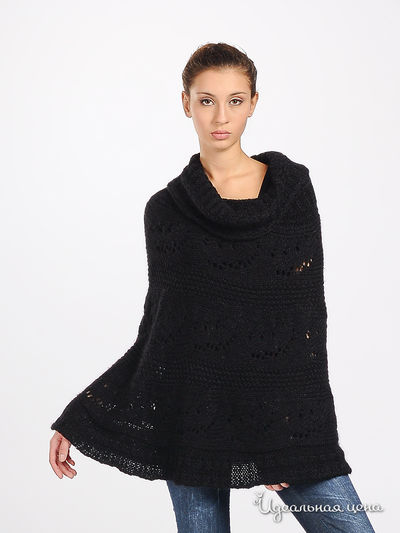 Пончо Gaudi, цвет цвет черный