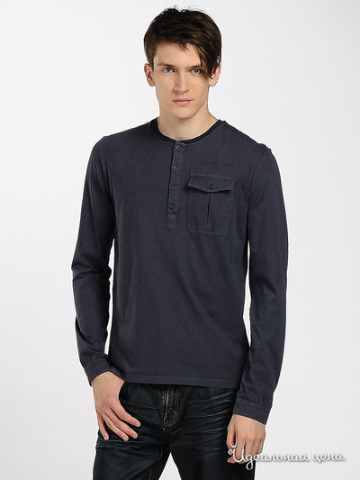 Футболка Gaudi, цвет цвет серо-синий