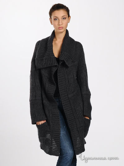 Кардиган Gaudi, цвет цвет темно-серый