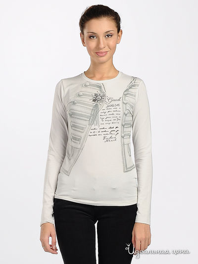 Футболка Gaudi, цвет цвет светло-серый