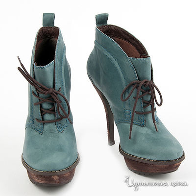 Полусапоги Capriccio, цвет цвет сине-зеленый