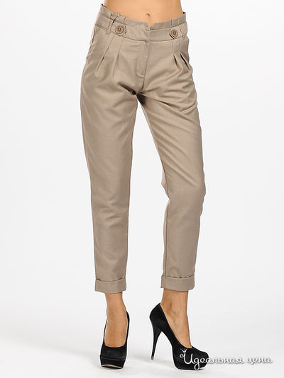 Брюки F5jeans, цвет цвет бежевый