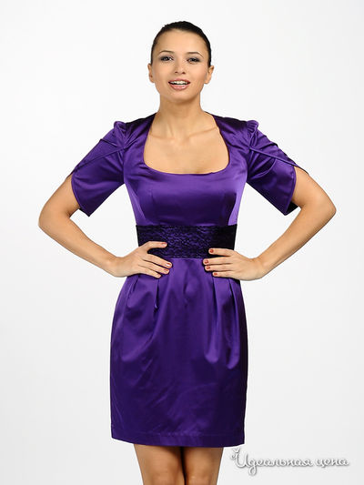 Платье Maria Rybalchenko, цвет цвет фиолетовый