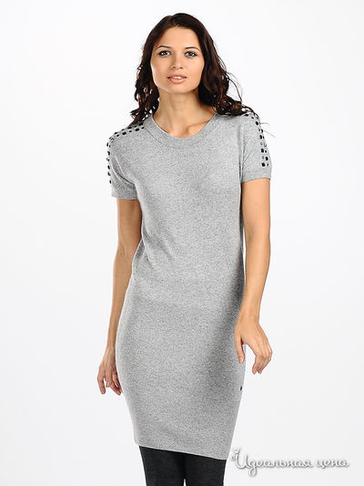 Платье F5jeans, цвет цвет серый