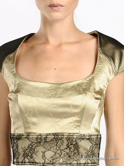 Платье Maria Rybalchenko женское, цвет золотистый
