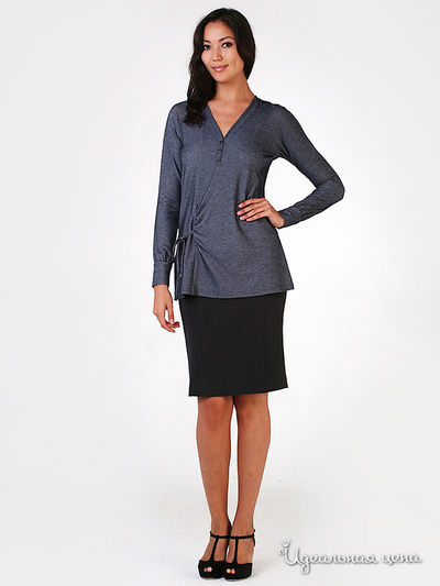 Блузка Fleuretta, цвет цвет синий