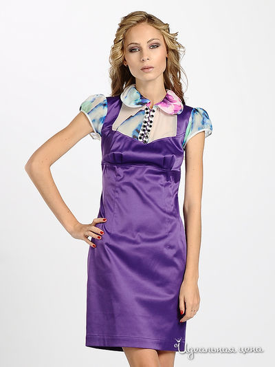 Платье Maria Rybalchenko, цвет цвет фиолетовый