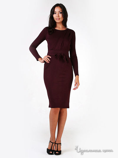 Платье Fleuretta, цвет цвет бордовый