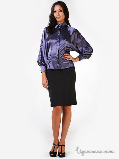 Блузка Fleuretta, цвет цвет сливовый