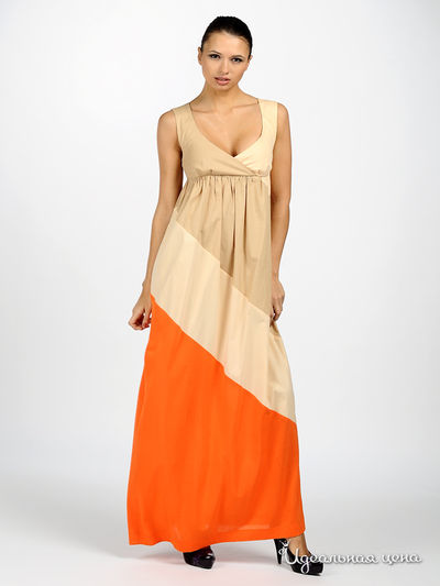 Сарафан Maria Rybalchenko, цвет цвет песочный / оранжевый
