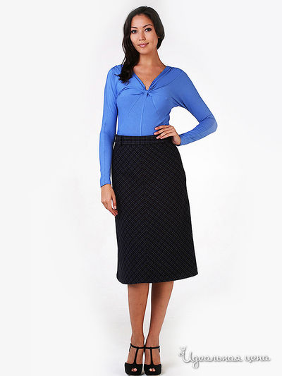 Блузка Fleuretta, цвет цвет лилово-синий