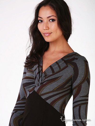 Платье Fleuretta, цвет цвет шоколадный