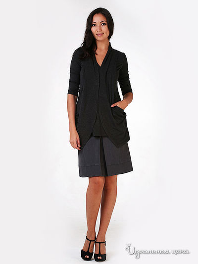 Блузка Fleuretta, цвет цвет серый