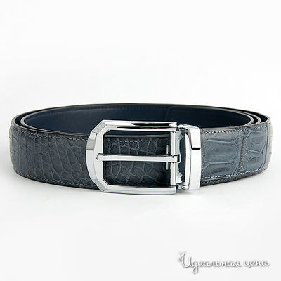 Ремень River, цвет цвет серо-синий