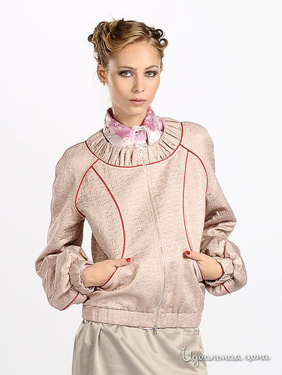 Куртка Maria Rybalchenko, цвет цвет розовый
