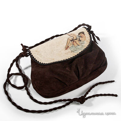 Сумка Кажан, цвет цвет коричнево-бежевый