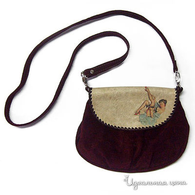 Сумка Кажан, цвет цвет бордовый