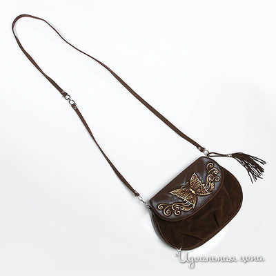 Сумка Кажан, цвет цвет коричневый