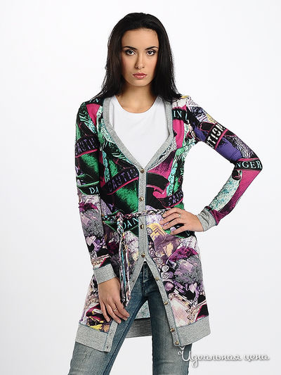 Кардиган Custo Barcelona, цвет цвет мультиколор