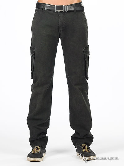 Брюки Marlboro Classics, цвет цвет черно-коричневый