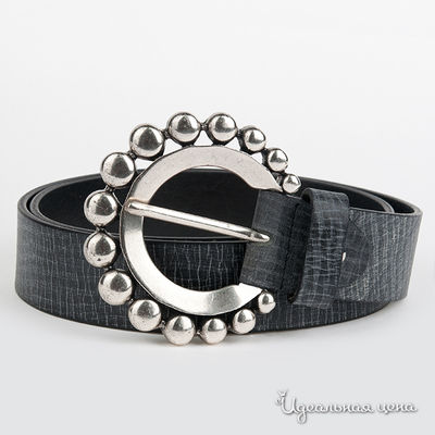 Ремень Roberto Nardi, цвет цвет чёрносерый