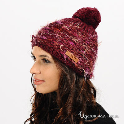 шапка Marlboro Classics, цвет цвет бордо