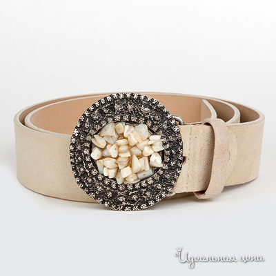 Ремень Roberto Nardi, цвет цвет бежевый