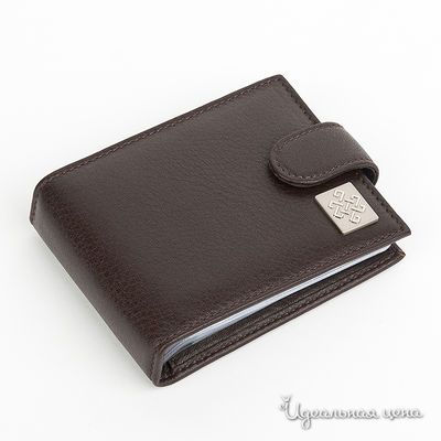 Визитница Девять Драконов, цвет цвет темно-коричневый
