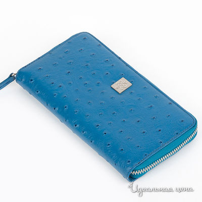 Кошелек Девять Драконов, цвет цвет синий страус