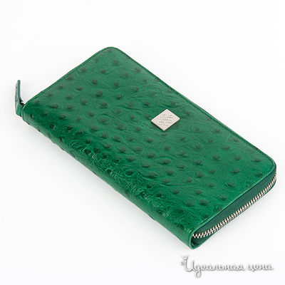 Кошелек Девять Драконов, цвет цвет зеленый
