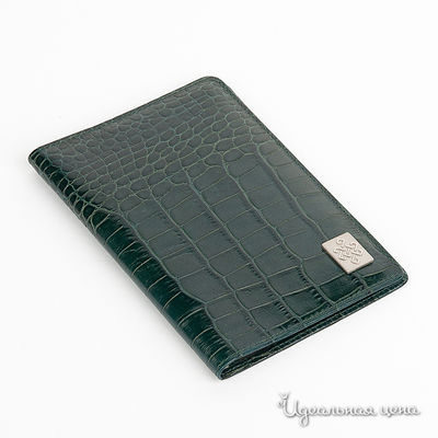 Обложка для паспорта Девять Драконов, цвет цвет зеленый крокодил