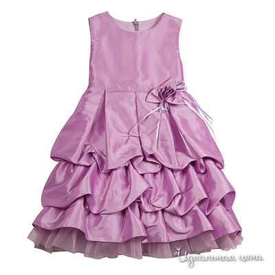 Платье Gulliver НАРЯДНЫЕ ПЛАТЬЯ для девочки, цвет лиловый, рост 92-152 см