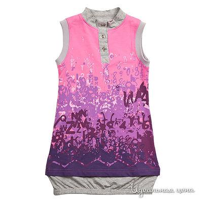 Сарафан Gulliver, цвет цвет розовый / серый