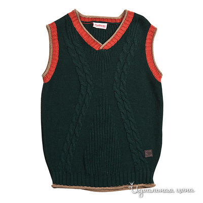 Жилет Gulliver, цвет цвет темно-зеленый