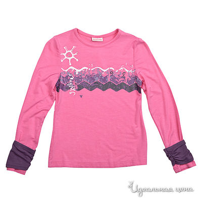 Футболка Gulliver, цвет цвет розовый