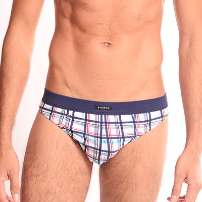 Трусы Atlantic, цвет цвет бело-голубой