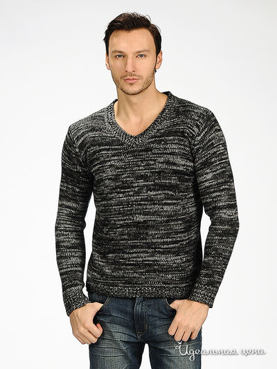 Джемпер Park&Finemekker, цвет цвет серо-черный