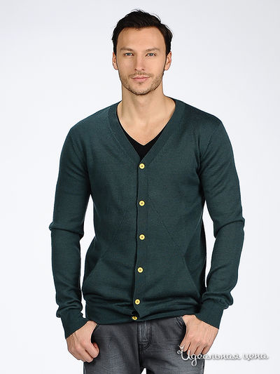 Кардиган Park&Finemekker, цвет цвет зеленый