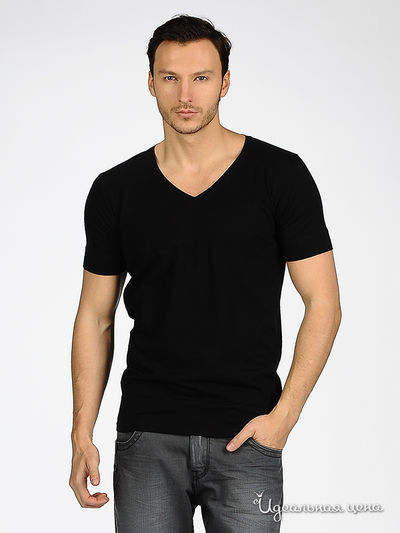 Футболка Park&Finemekker, цвет цвет черный