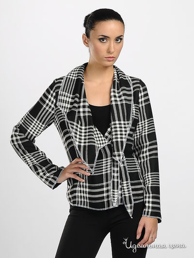 Жакет Adzhedo, цвет цвет черный / белый