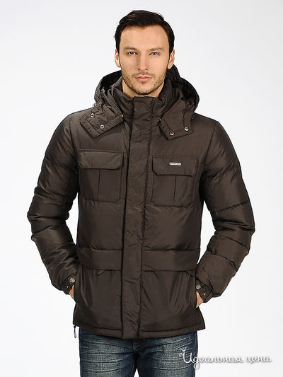 Куртка Park&Finemekker, цвет цвет коричневый