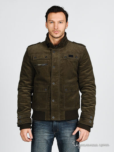 Куртка Park&Finemekker, цвет цвет болотный