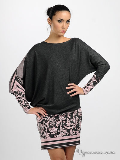 Платье Adzhedo, цвет цвет серый