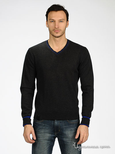 Джемпер Park&Finemekker, цвет цвет темно-серый