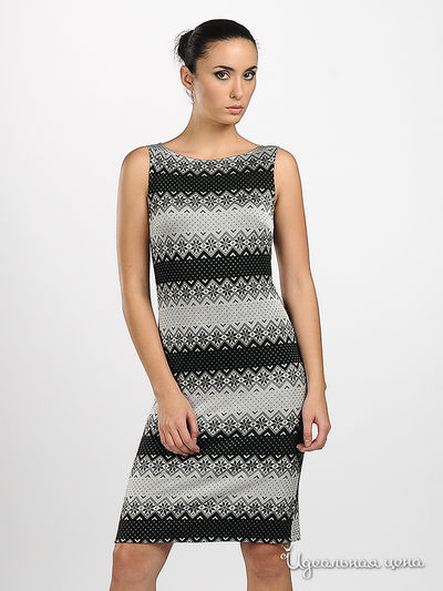 Платье Adzhedo, цвет цвет черный / серебристый
