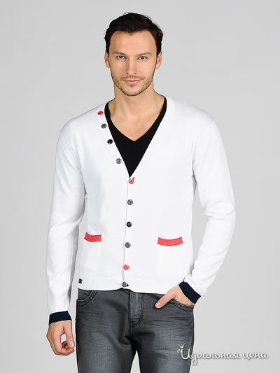 Кардиган Park&Finemekker, цвет цвет белый