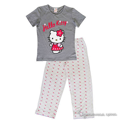 Пижама Cartoon Brands, цвет цвет серый / белый