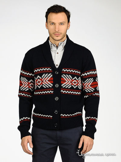 Кардиган Park&Finemekker, цвет цвет темно-синий